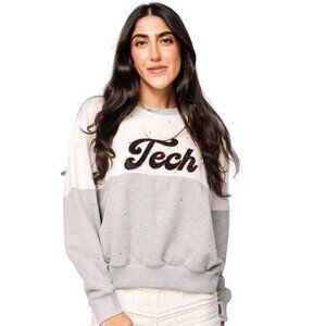 Texas Tech Pastel Two Tone Sweatshirt